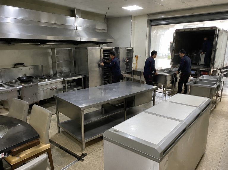 安居区酒店宾馆厨房设备整体回收